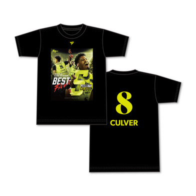 りそなグループ B.LEAGUE 2025-26 SEASON B1 レギュラーシーズンベストファイブ Tシャツ #8 ジャレット・カルバー選手
